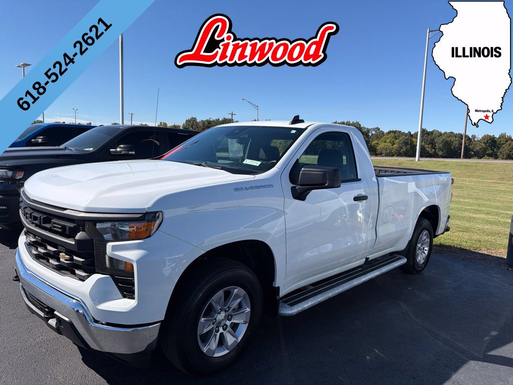 Used 2025 Chevrolet Silverado 1500 W/T RWD image 1