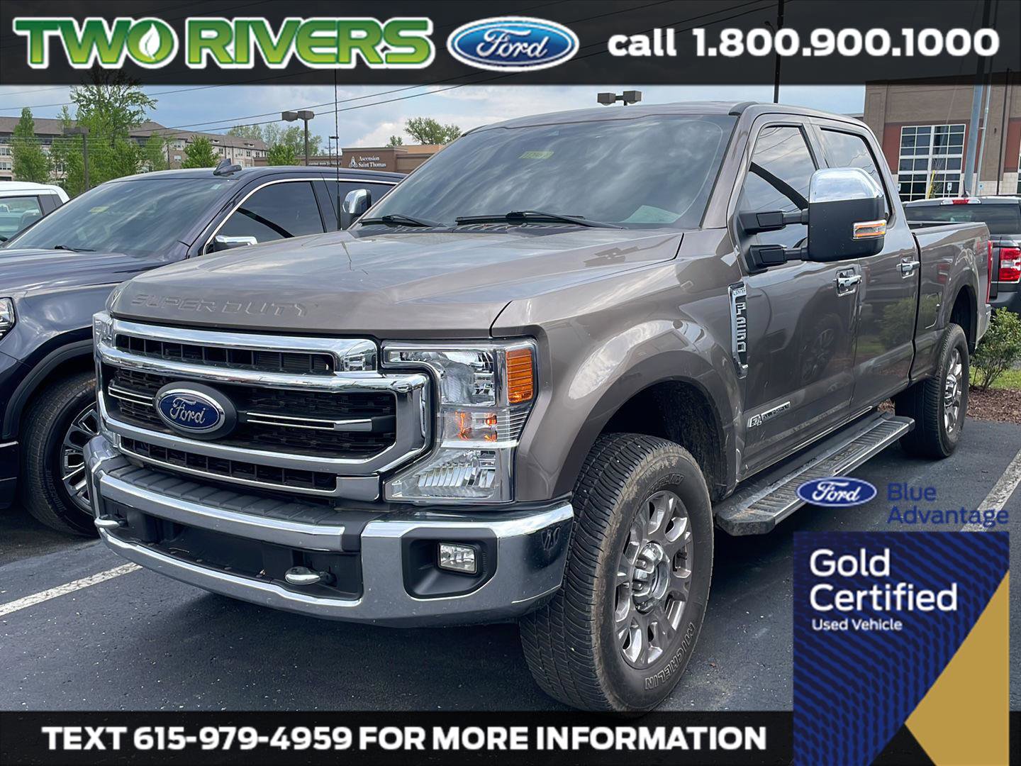 Certified 2021 Ford F250 Lariat w/ Lariat Ultimate Package AWD/4WD image 1