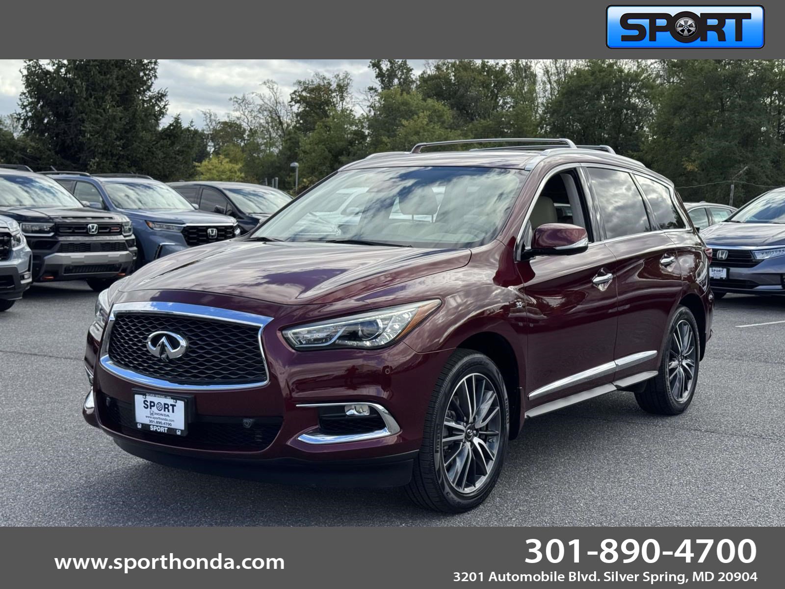 Used 2019 INFINITI QX60 Luxe w/ Sensory Package