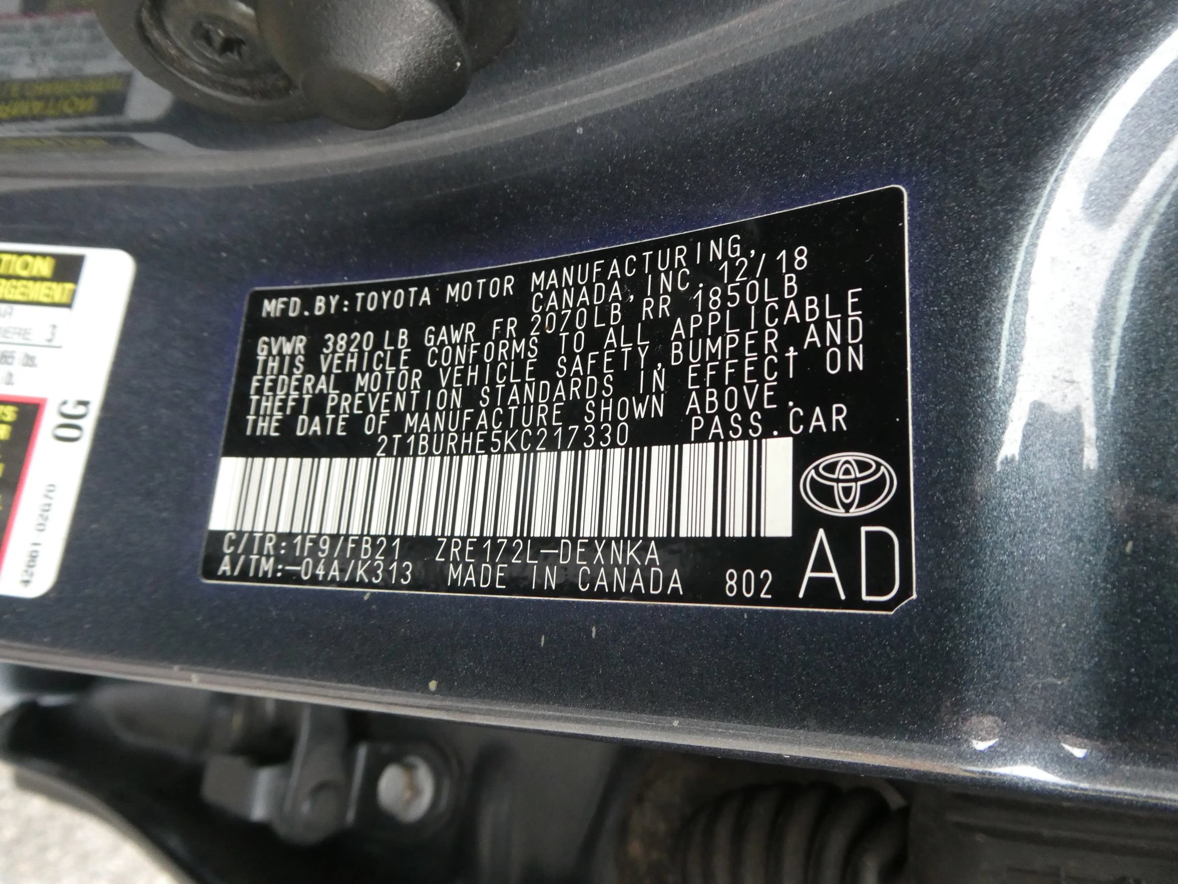 Used 2019 Toyota Corolla LE FWD image 9