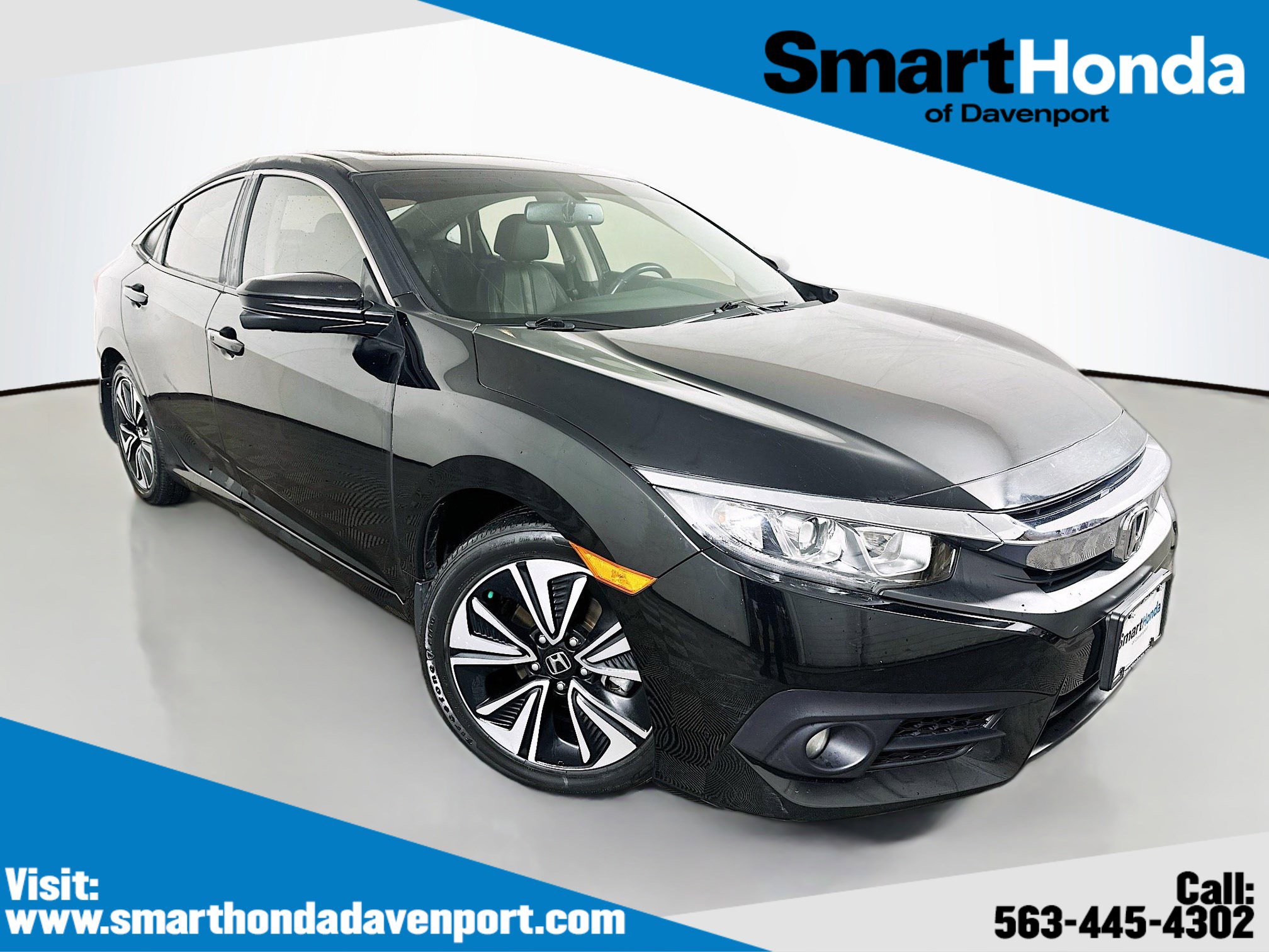 Certified 2018 Honda Civic EX-L image 1