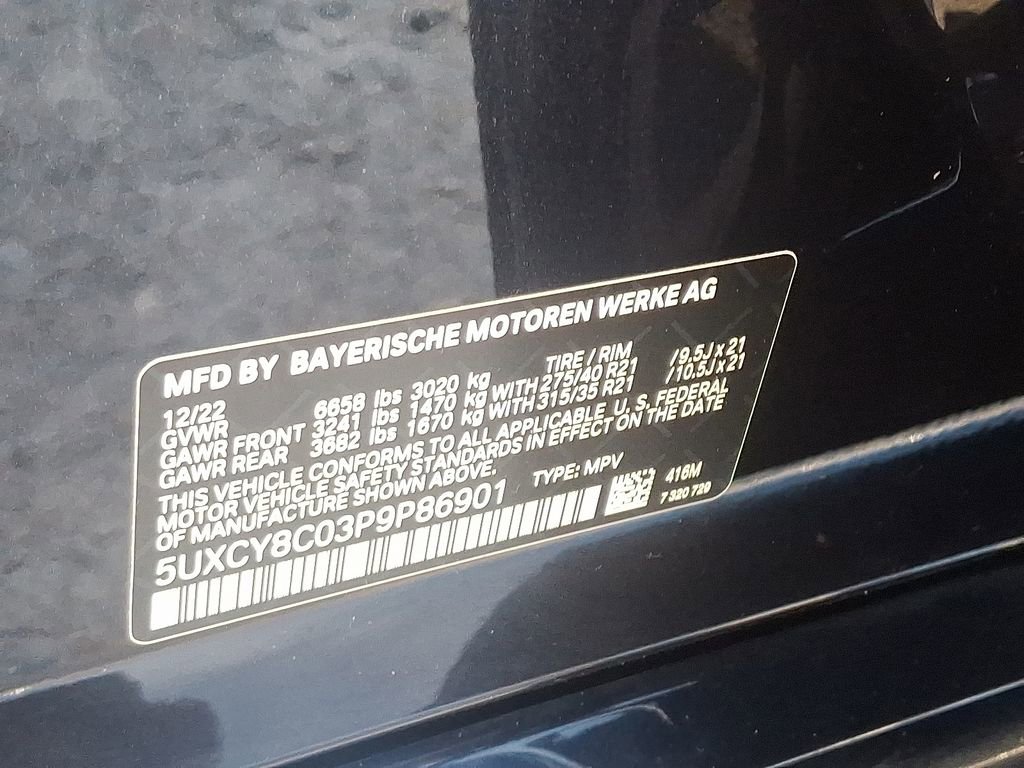 Certified 2023 BMW X6 M50i w/ Executive Package image 29