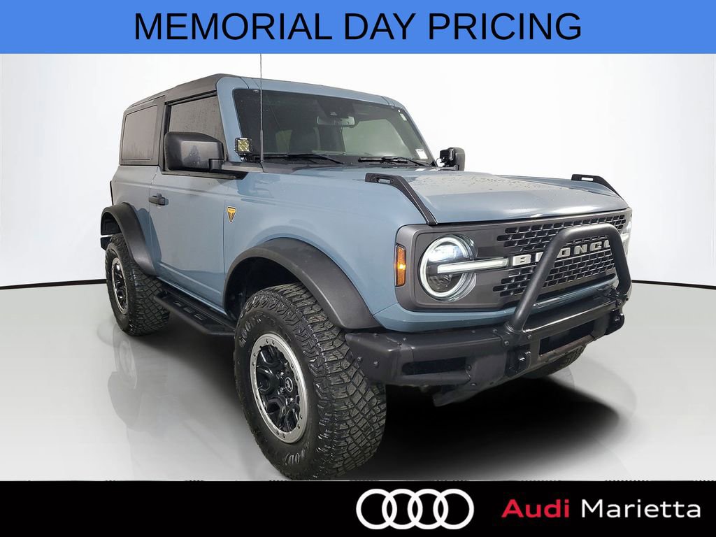 Used 2022 Ford Bronco Badlands w/ Sasquatch Package AWD/4WD video 1