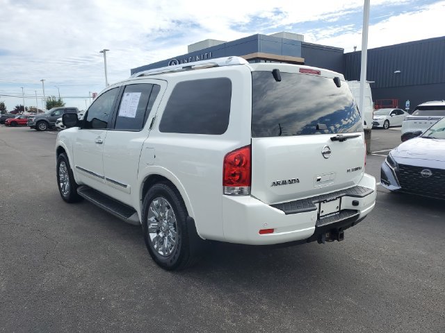 Used 2015 Nissan Armada Platinum w/ 2nd Row Captain Seat Package AWD/4WD image 3