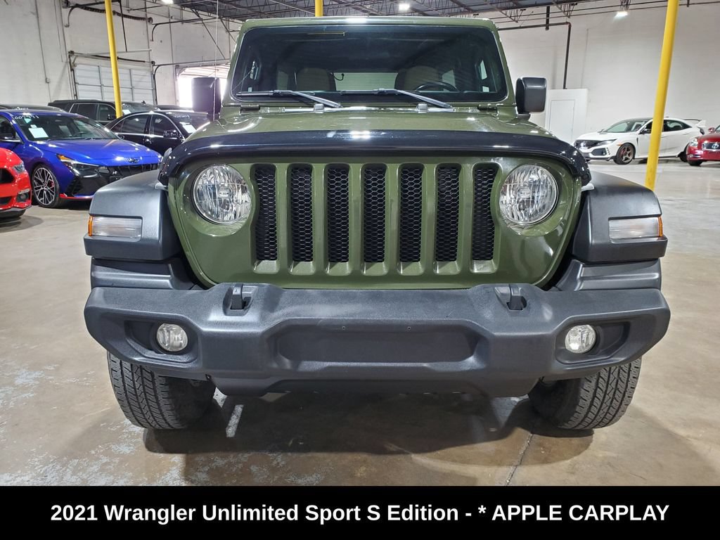 Used 2021 Jeep Wrangler Unlimited Sport AWD/4WD image 2