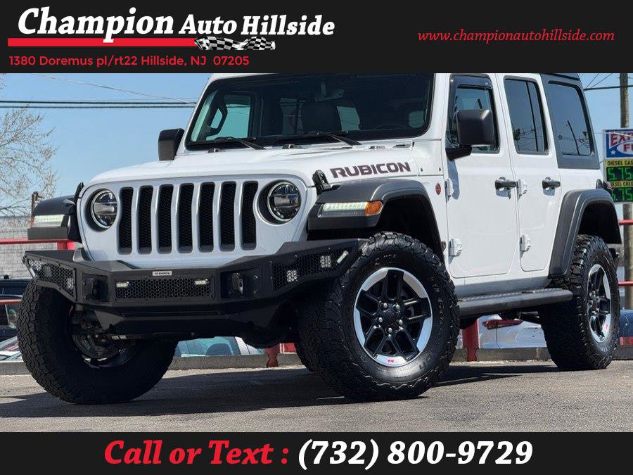 Used 2022 Jeep Wrangler Unlimited Rubicon w/ LED Lighting Group image 1