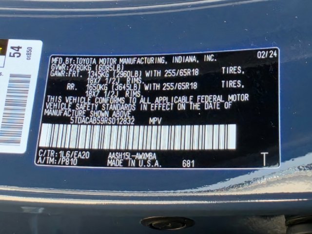 Used 2024 Toyota Grand Highlander AWD Hybrid image 33