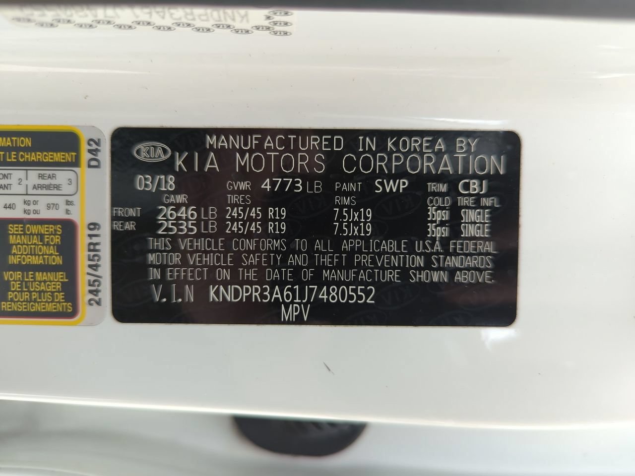 Used 2018 Kia Sportage SX FWD image 28