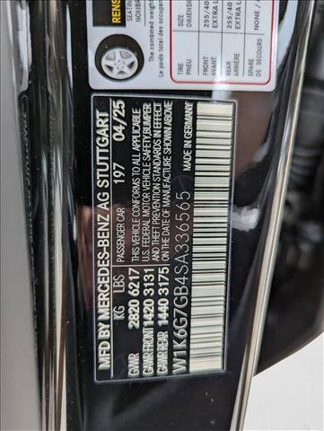 New 2025 Mercedes-Benz S 580 4MATIC Sedan image 17