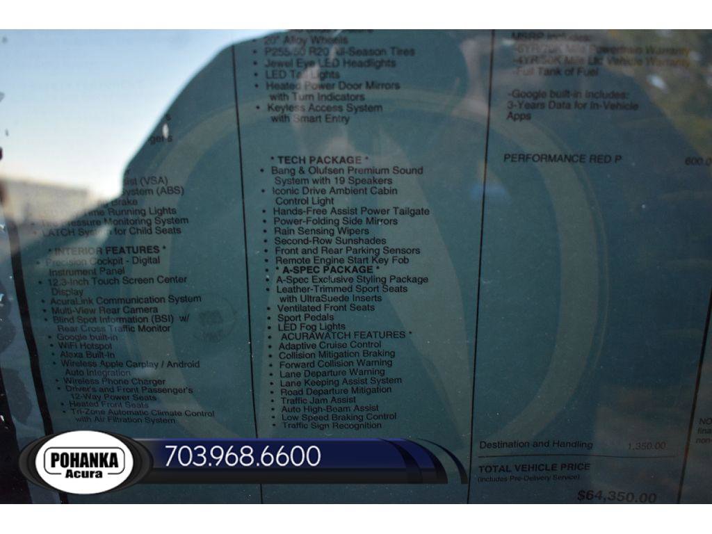 New 2026 Acura MDX A-Spec image 41