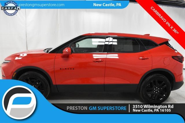 Certified 2023 Chevrolet Blazer LT w/ LPO, Black Grille Bar Package FWD image 8
