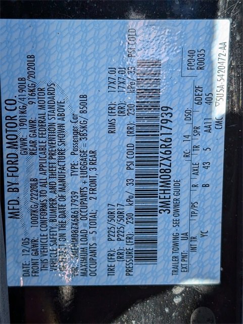 Used 2006 Mercury Milan Premier image 30