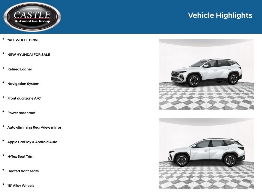 Used 2025 Hyundai Tucson SEL AWD/4WD image 3