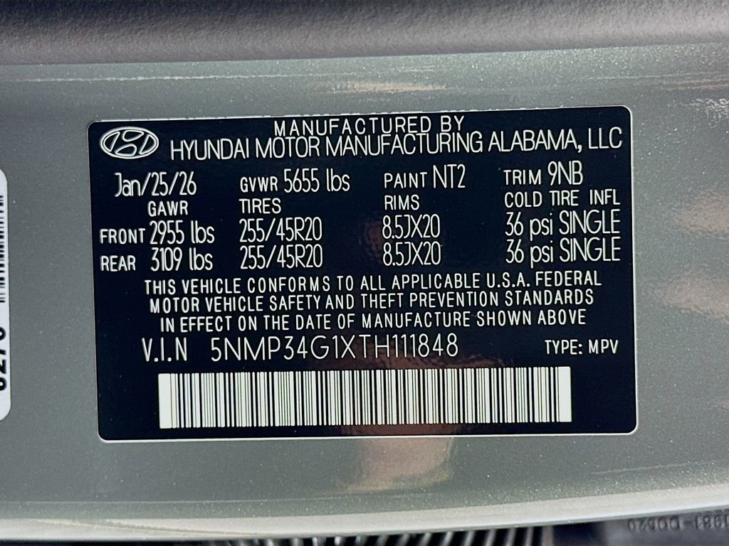 New 2026 Hyundai Santa Fe Limited image 24