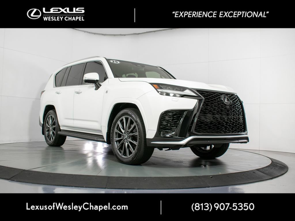 Used 2025 Lexus LX 600 F Sport w/ Accessory Package (2T)