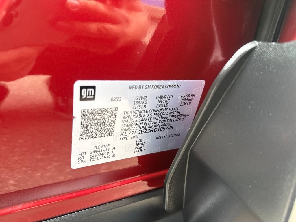 Used 2024 Chevrolet Trax RS w/ Sunroof Package image 30