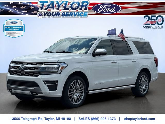 Certified 2022 Ford Expedition Max Platinum AWD/4WD image 1
