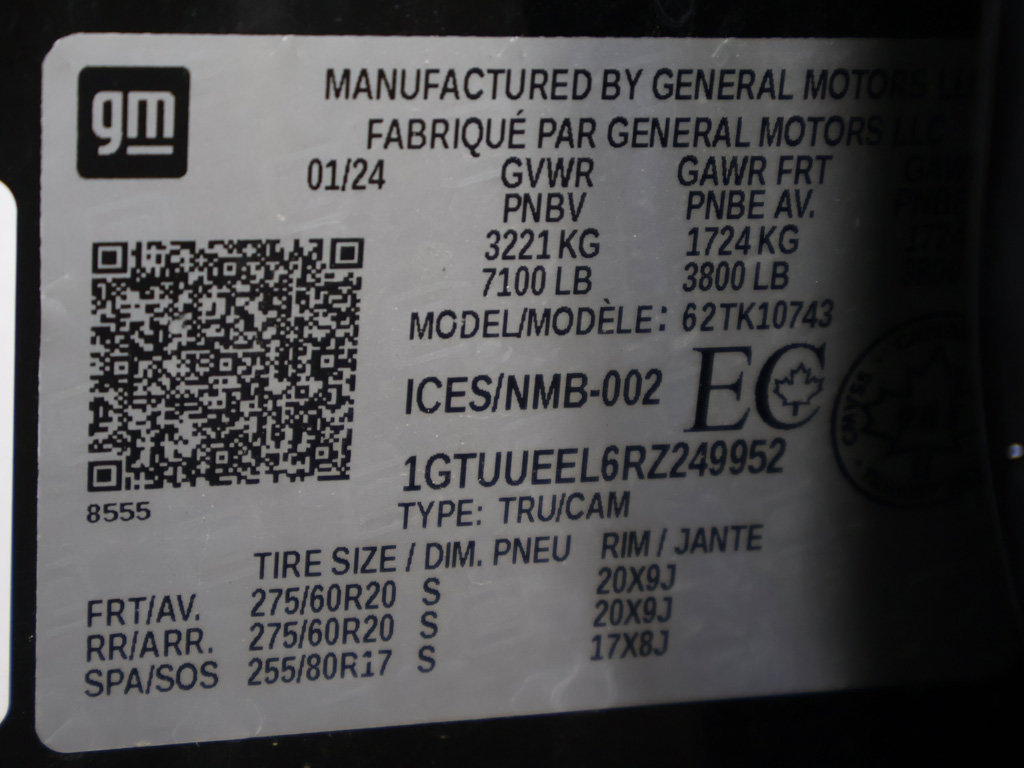 Used 2024 GMC Sierra 1500 AT4 w/ Technology Package AWD/4WD image 51