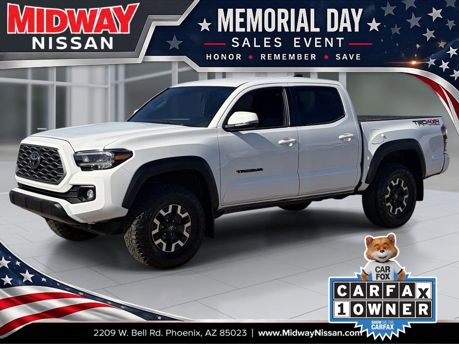 Used 2023 Toyota Tacoma TRD Off-Road w/ Technology Package AWD/4WD image 1