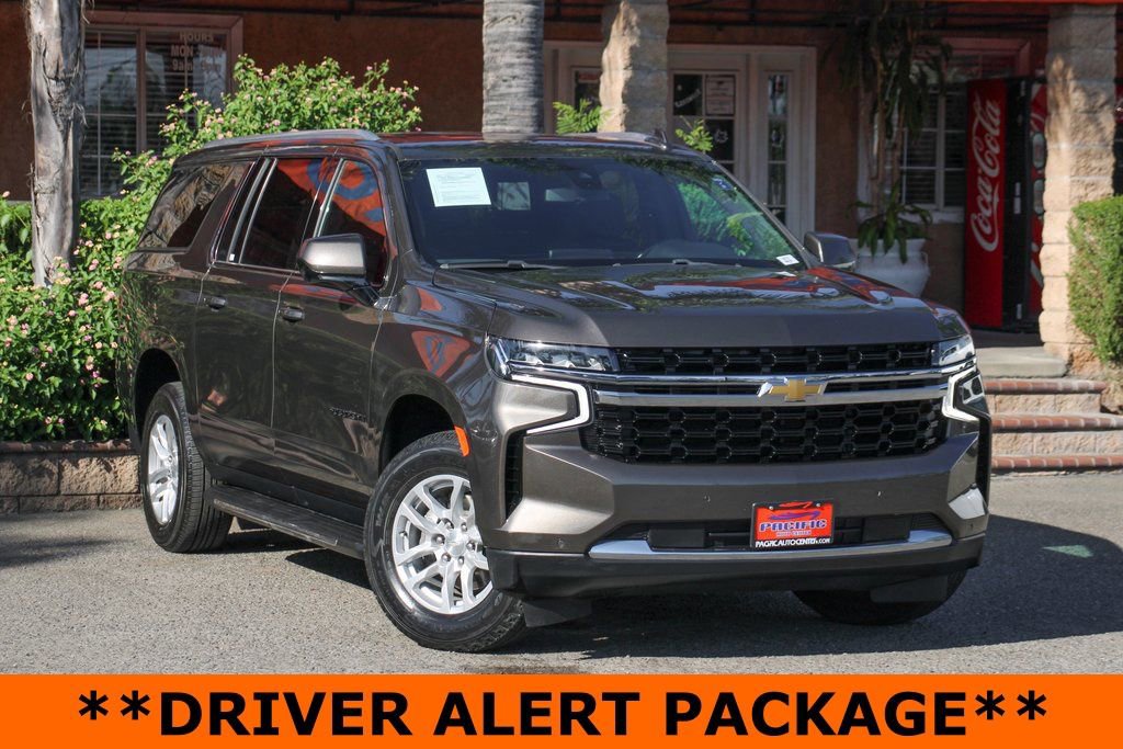 Used 2021 Chevrolet Suburban LS w/ Driver Alert Package image 2