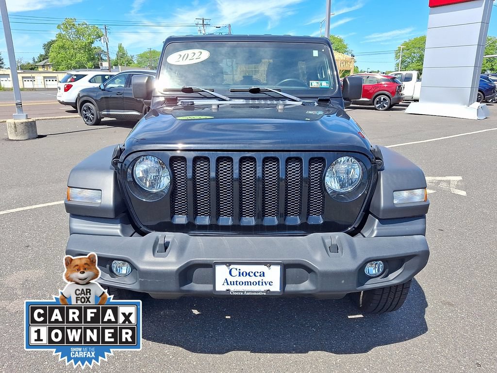 Used 2022 Jeep Wrangler Unlimited Sport AWD/4WD image 2