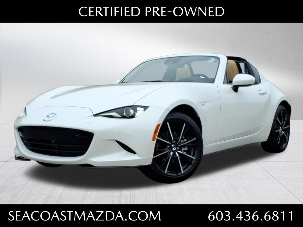 Certified 2026 MAZDA MX-5 Miata RF Grand Touring w/ Weather Package RWD image 1