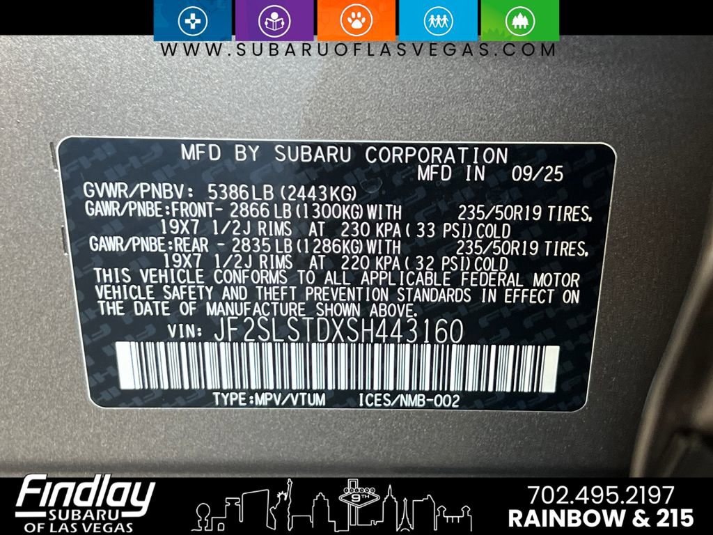 New 2025 Subaru Forester Touring image 33