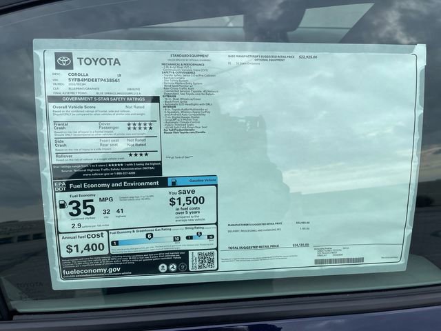 New 2026 Toyota Corolla LE image 16