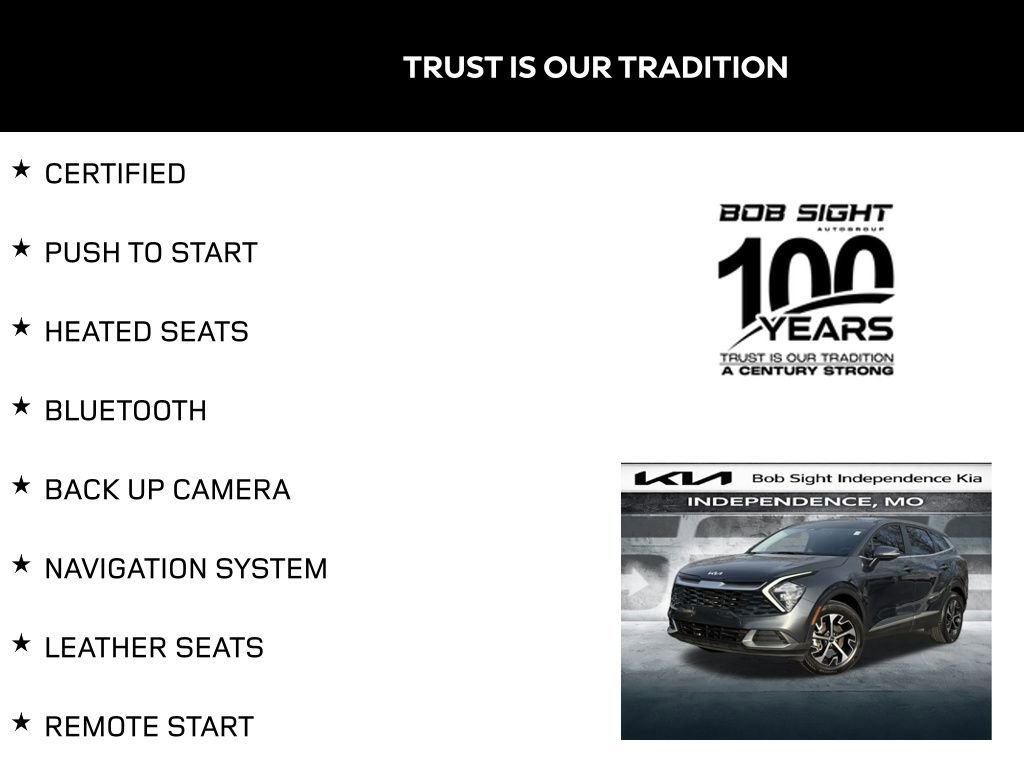 Certified 2023 Kia Sportage EX video 2