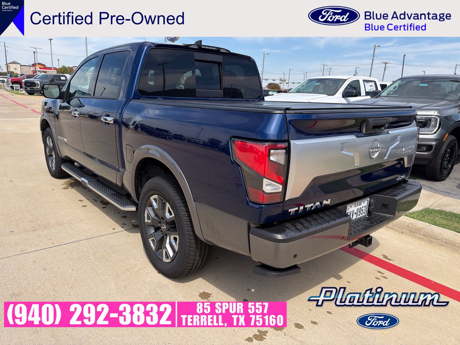 Used 2023 Nissan Titan Platinum Reserve w/ Moonroof Package AWD/4WD image 22