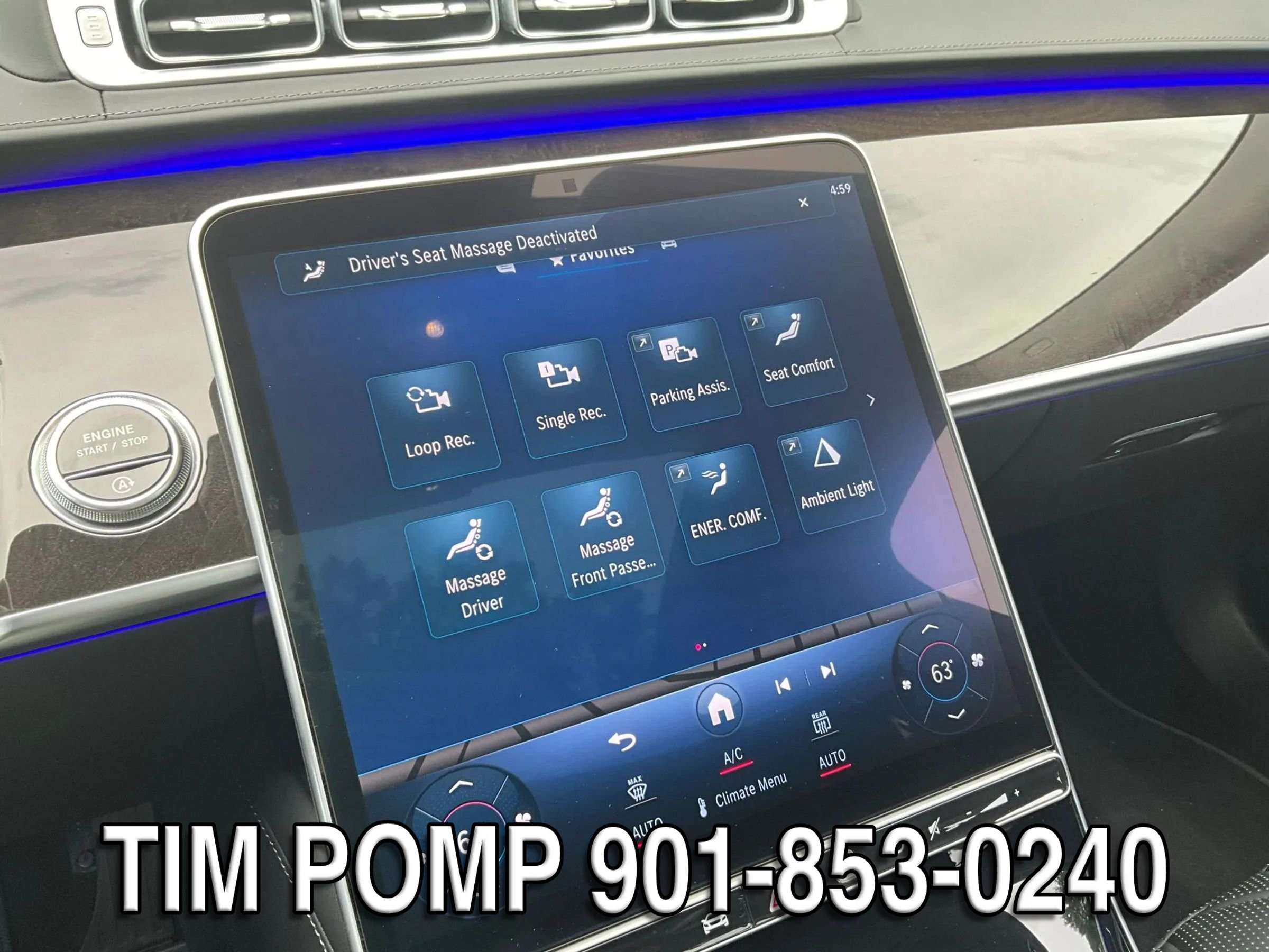 Used 2021 Mercedes-Benz S 580 4MATIC Sedan w/ Warmth & Comfort Package image 25