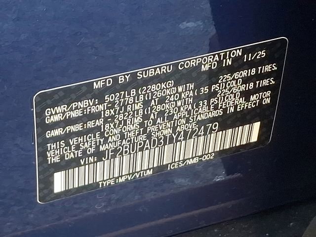 New 2026 Subaru Outback Premium image 23