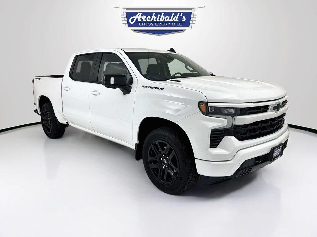 Used 2025 Chevrolet Silverado 1500 RST w/ Dark Appearance Package AWD/4WD 360° Tour