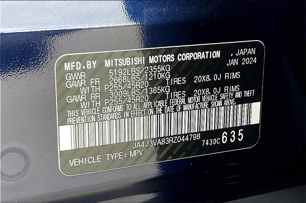 Used 2024 Mitsubishi Outlander SE Black Edition image 35