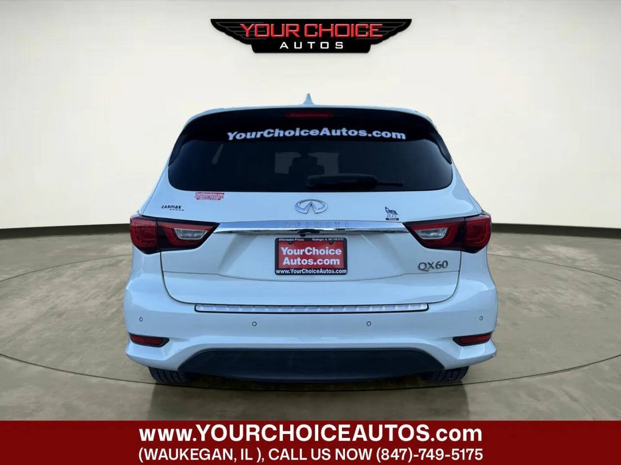 Used 2017 INFINITI QX60 Luxe w/ Deluxe Technology Package AWD/4WD image 4