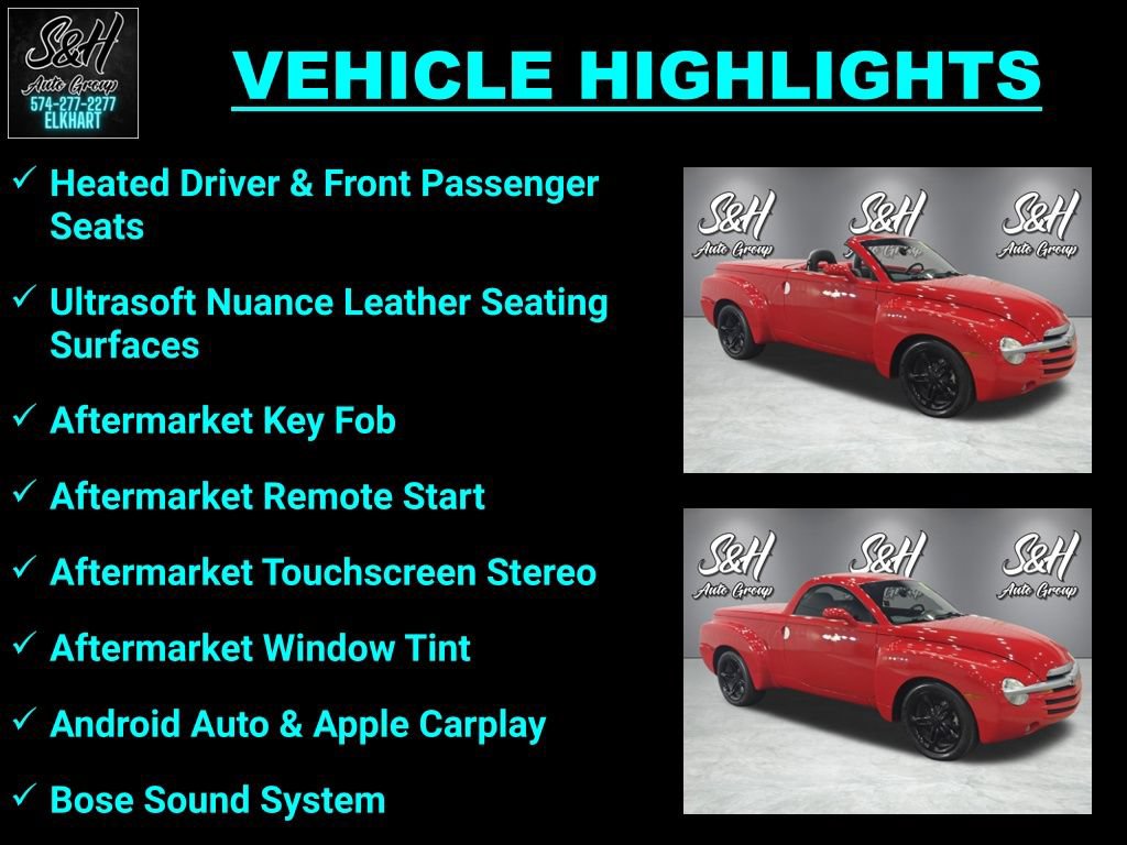 Used 2003 Chevrolet SSR w/ Preferred Equipment Group RWD image 3
