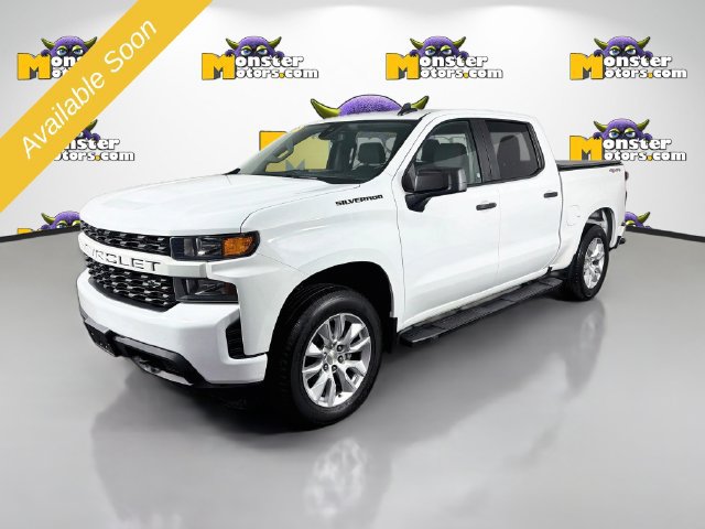 Used 2021 Chevrolet Silverado 1500 Custom w/ LPO, Dark Essentials Package