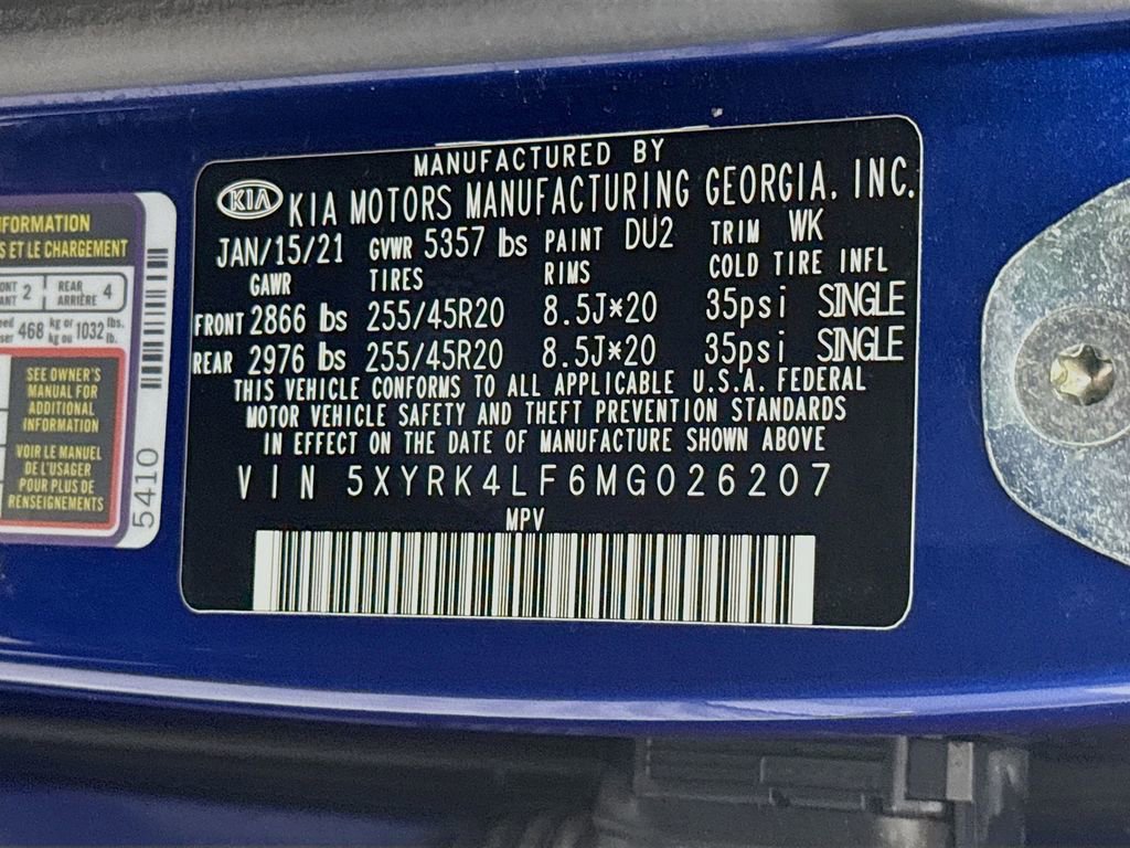 Used 2021 Kia Sorento SX image 40