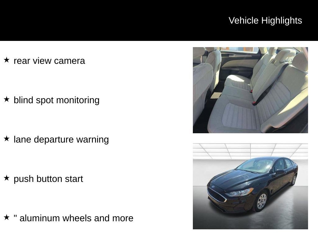 Used 2020 Ford Fusion S FWD image 10