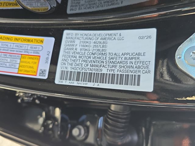 New 2026 Honda Accord Sport image 33