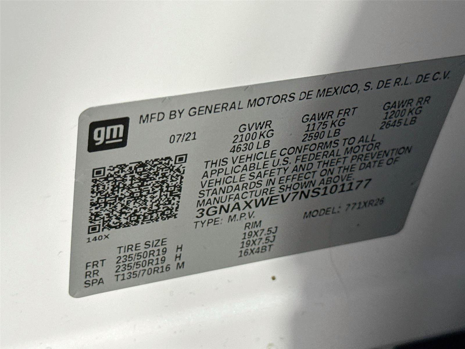 Used 2022 Chevrolet Equinox RS w/ RS Leather Package AWD/4WD image 34