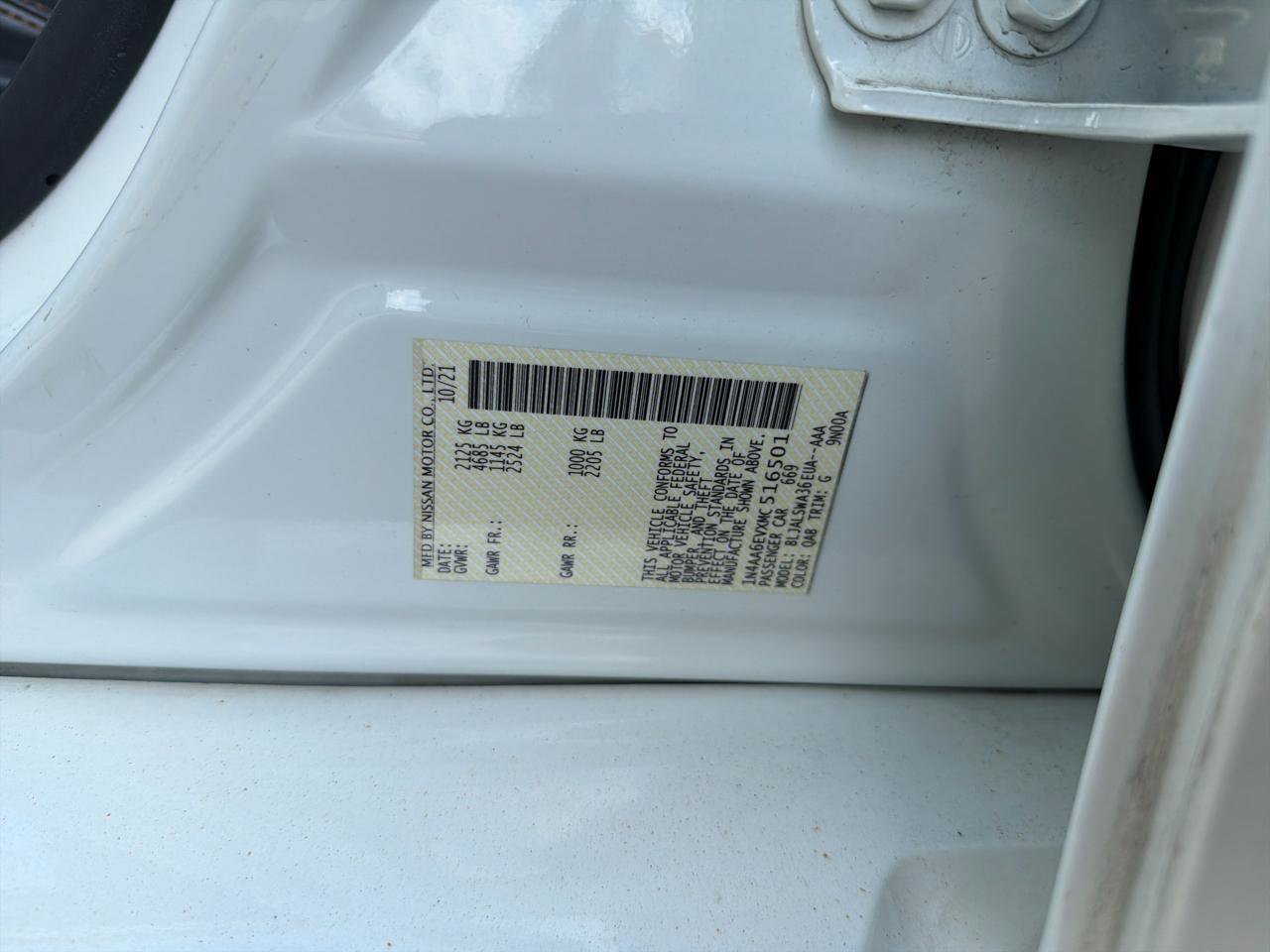 Used 2021 Nissan Maxima SR w/ Sport Mat Group FWD image 31