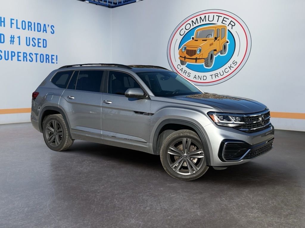 Used 2021 Volkswagen Atlas SE w/ Panoramic Sunroof Package FWD image 7