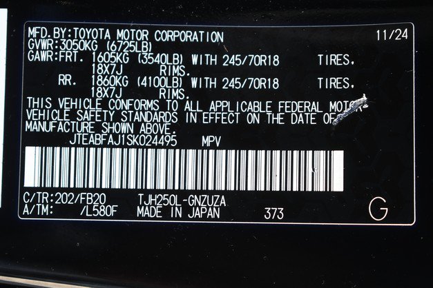 Used 2025 Toyota Land Cruiser 1958 AWD/4WD image 33