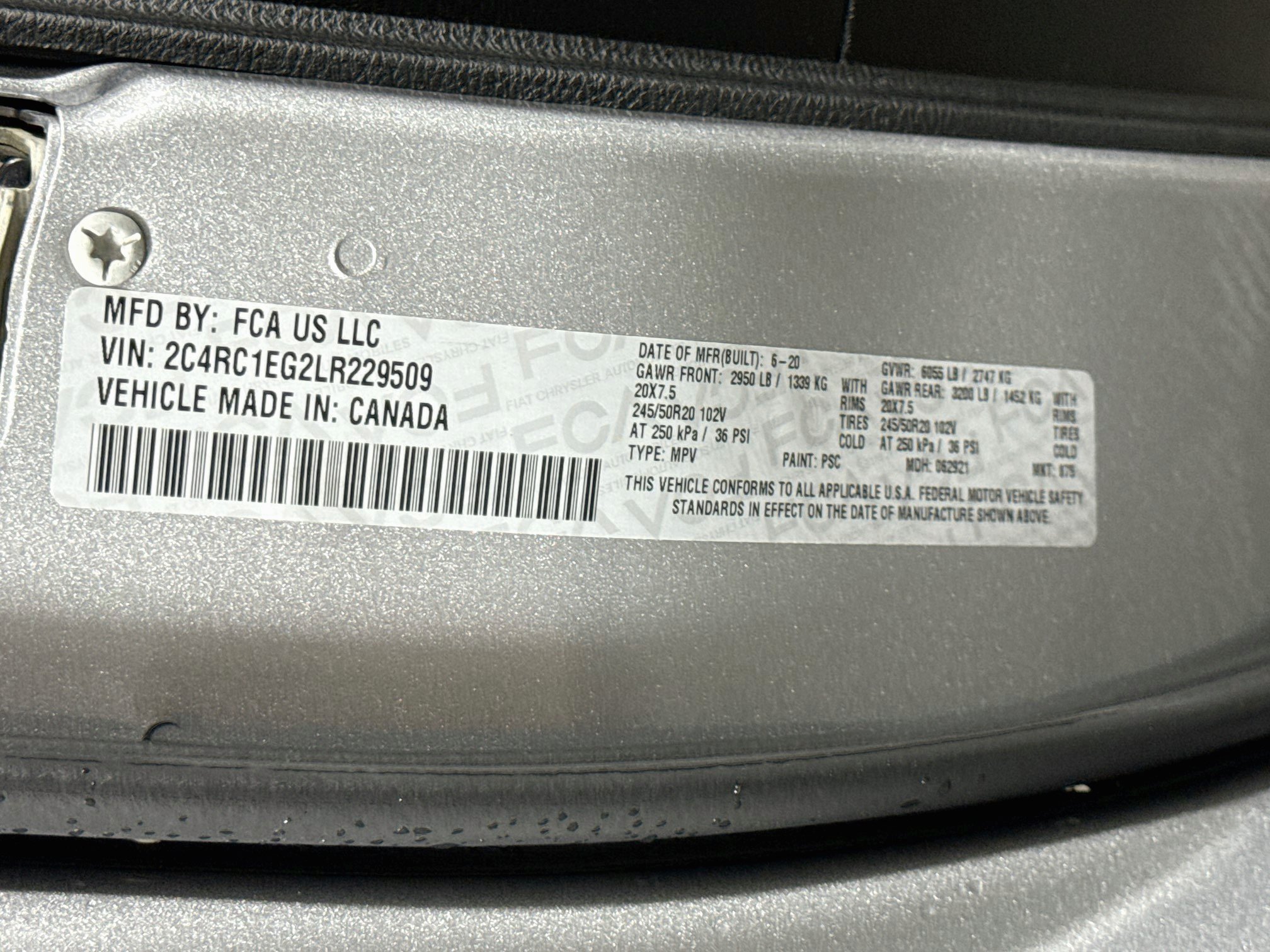 Used 2020 Chrysler Pacifica Touring-L Plus w/ S Appearance Package FWD image 34