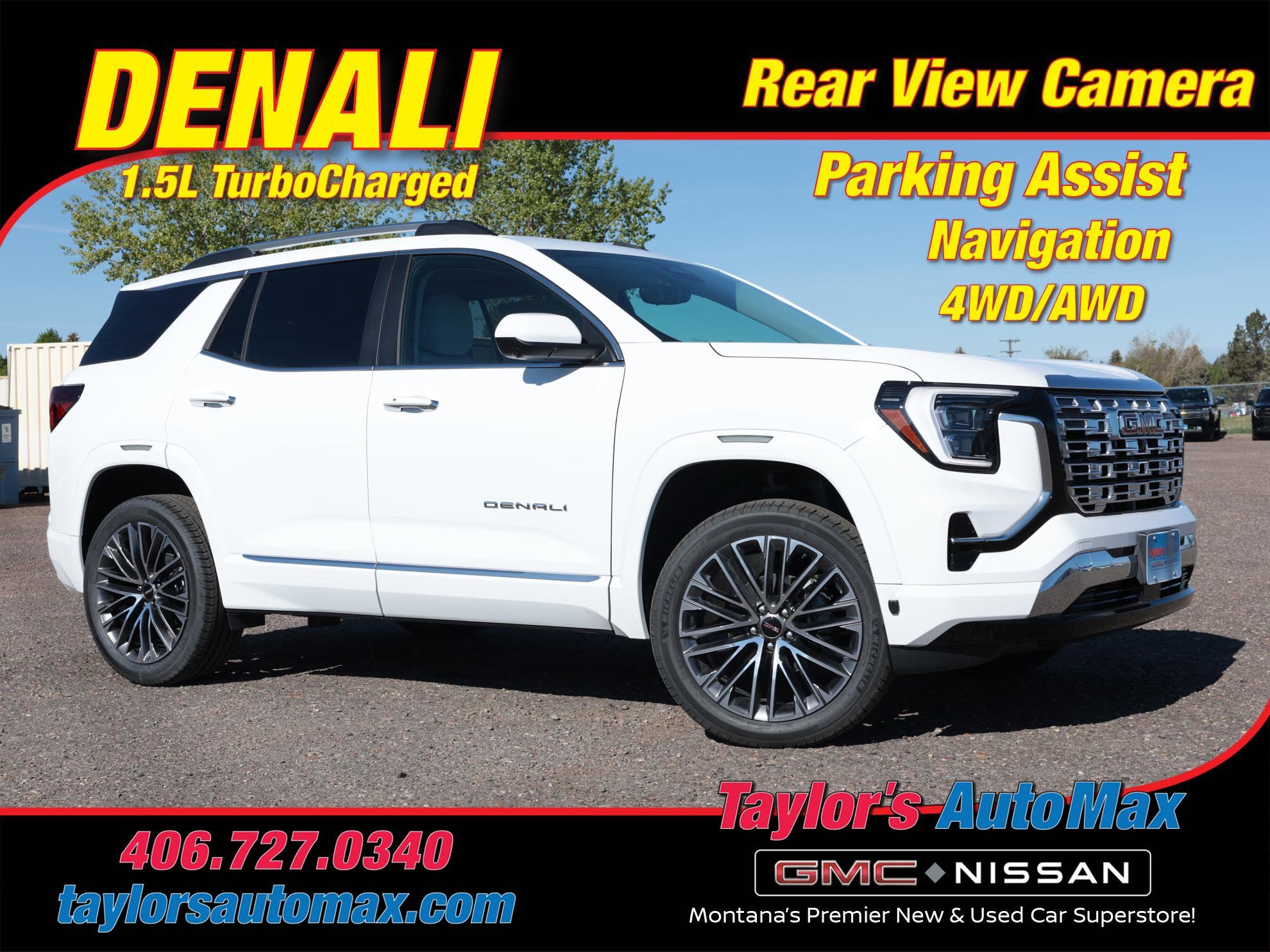 New 2026 GMC Terrain Denali w/ LPO, Floor Liner Package AWD/4WD image 1