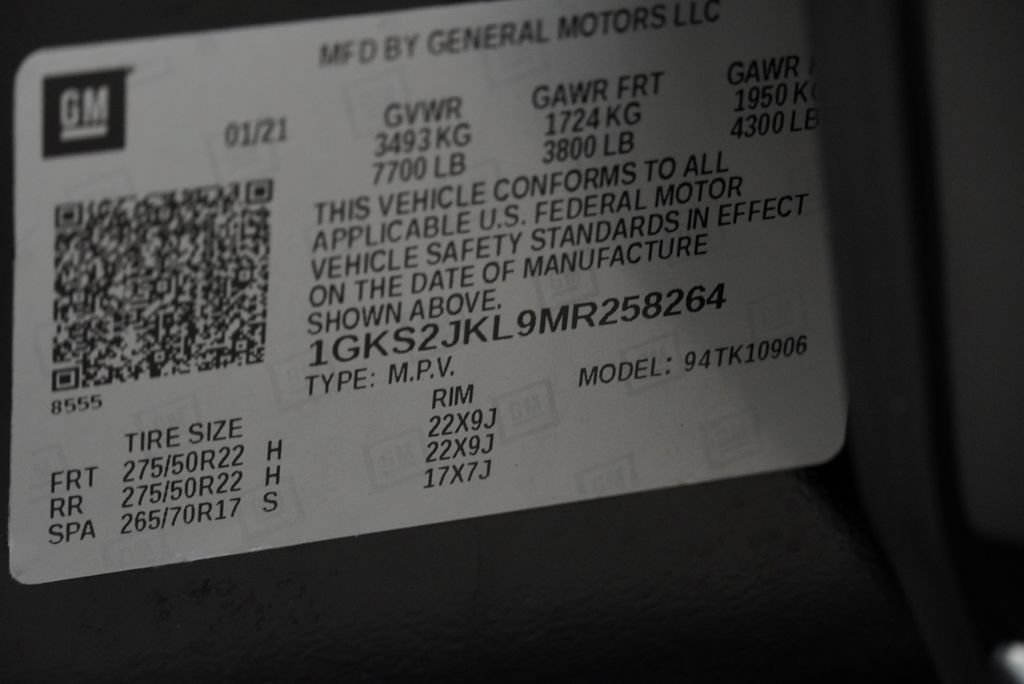 Used 2021 GMC Yukon XL Denali w/ Denali Ultimate Package AWD/4WD image 59