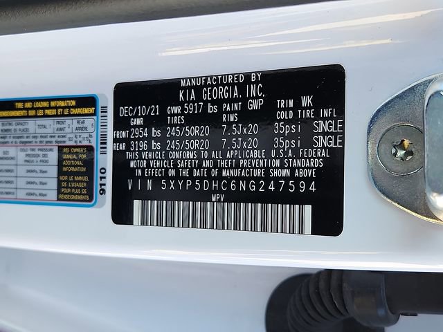 Used 2022 Kia Telluride SX w/ SX Prestige Package image 28