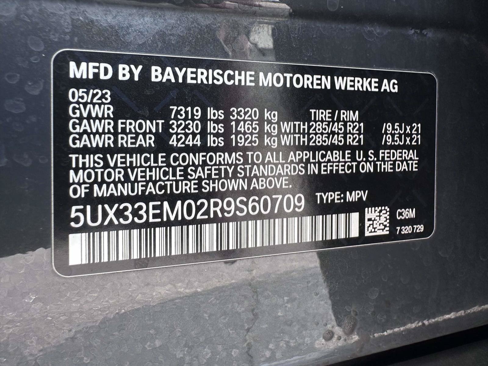 Used 2024 BMW X7 M60i w/ Executive Package AWD/4WD image 31