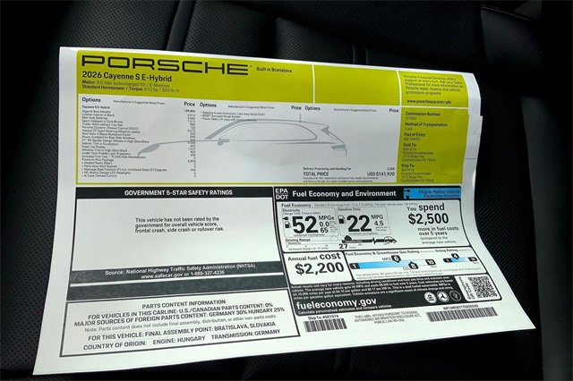 New 2026 Porsche Cayenne S image 41